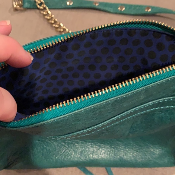 Rebecca Minkoff green leather purse - Picture 3 of 3